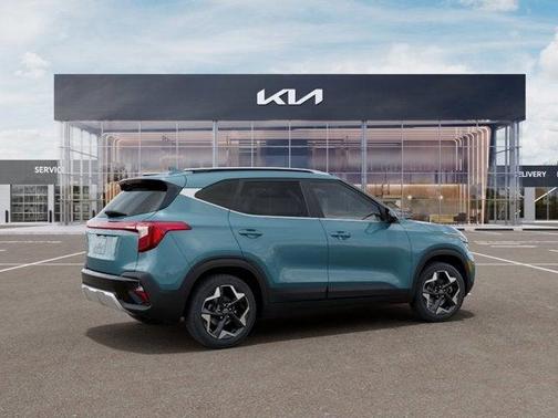Blue 2026 Kia Seltos EX