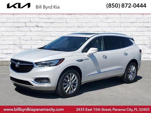 White Frost Tri-Coat 2020 Buick Enclave Premium