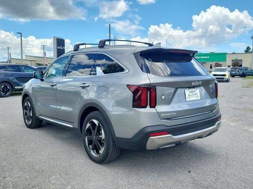 Steel Gray 2025 Kia Sorento Hybrid EX