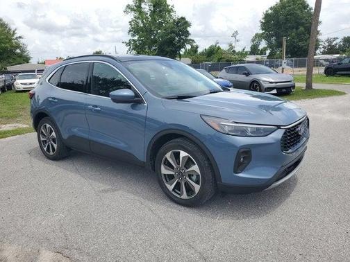 Blue 2024 Ford Escape Platinum