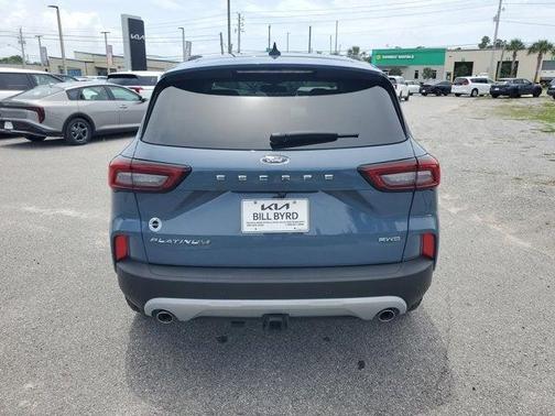 Blue 2024 Ford Escape Platinum