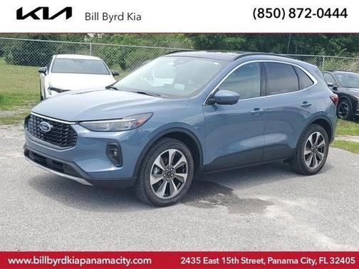 Blue 2024 Ford Escape Platinum