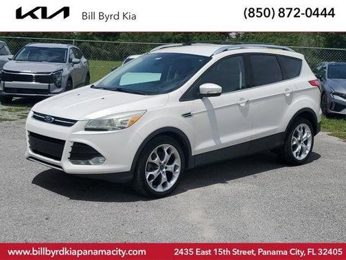 White 2013 Ford Escape Titanium