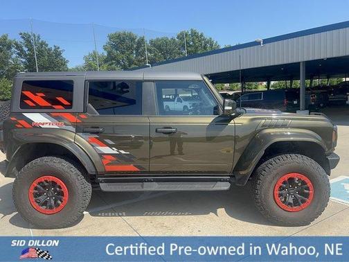 Green Metallic 2024 Ford Bronco Raptor