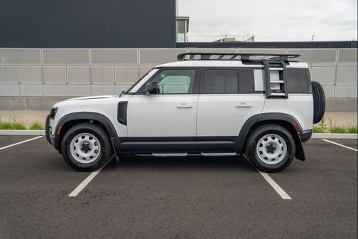 Fuji White [White] 2023 Land Rover Defender 110 S