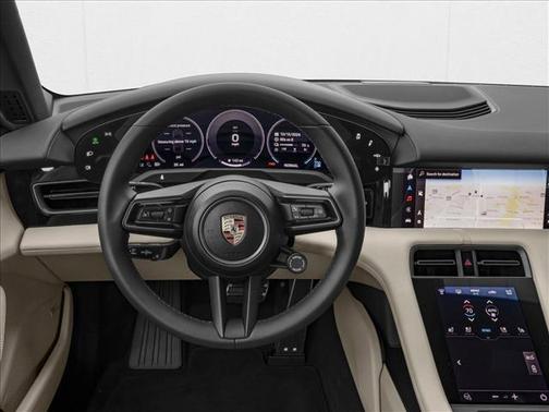 Pale Blue Metallic 2026 Porsche Taycan 4 Black Edition