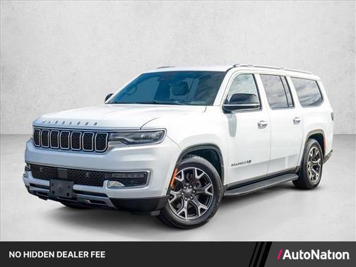 Bright White Clearcoat 2023 Jeep Wagoneer L Series III 4x4