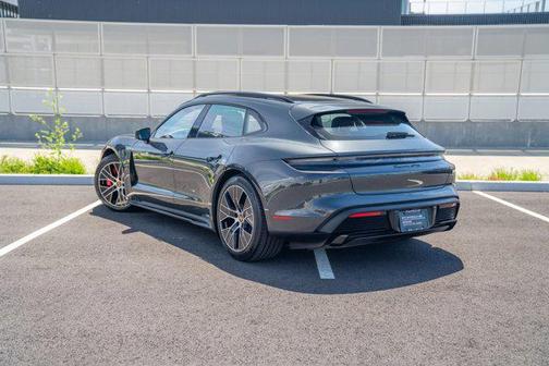 Volcano Grey Metallic 2023 Porsche Taycan GTS