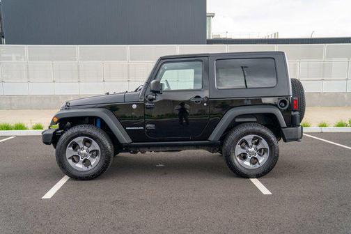 Black 2010 Jeep Wrangler Rubicon