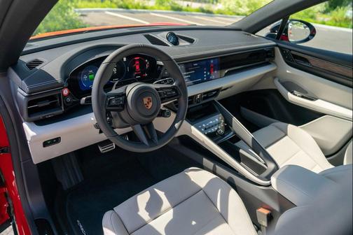 Carmine Red 2026 Porsche Macan Macan Electric GTS