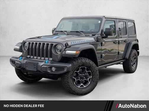 Granite Crystal Metallic Clearcoat 2023 Jeep Wrangler 4xe Rubicon
