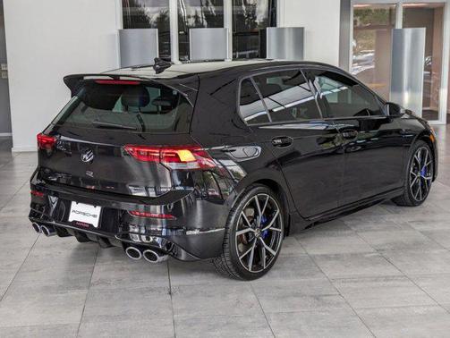 Deep Black Pearl 2022 Volkswagen Golf R 2.0T Manual