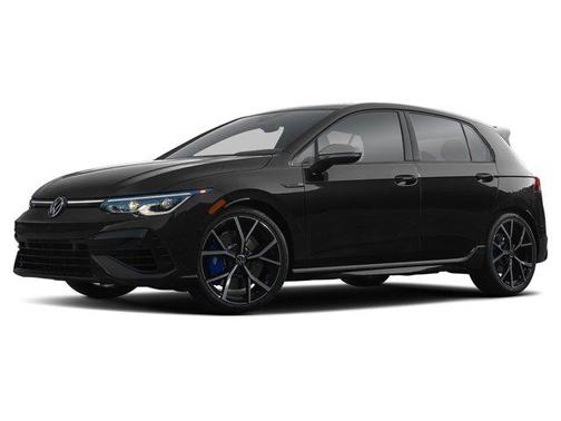 Deep Black Pearl 2022 Volkswagen Golf R 2.0T Manual