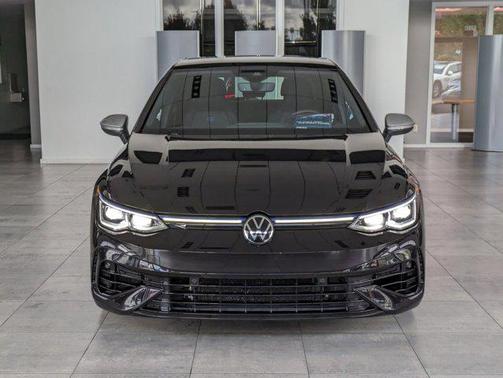 Deep Black Pearl 2022 Volkswagen Golf R 2.0T Manual