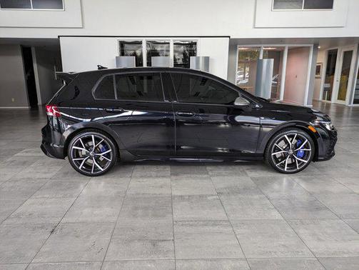 Deep Black Pearl 2022 Volkswagen Golf R 2.0T Manual
