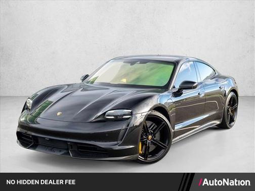 Jet Black 2021 Porsche Taycan Turbo S