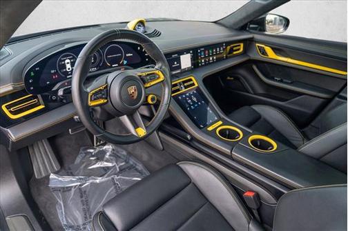 Jet Black 2021 Porsche Taycan Turbo S