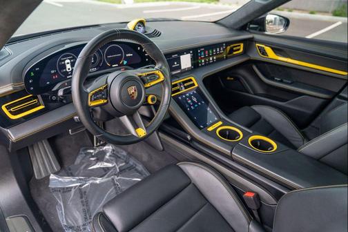 Jet Black 2021 Porsche Taycan Turbo S
