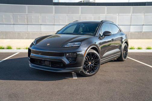 Black 2025 Porsche Macan Macan Electric 4