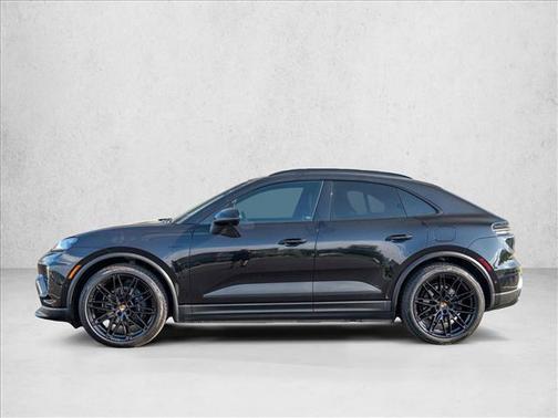 Black 2025 Porsche Macan Macan Electric 4