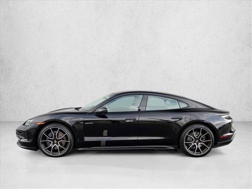 Black 2025 Porsche Taycan RWD