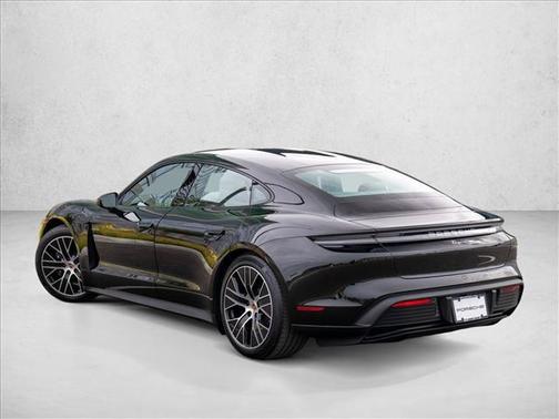 Black 2025 Porsche Taycan RWD