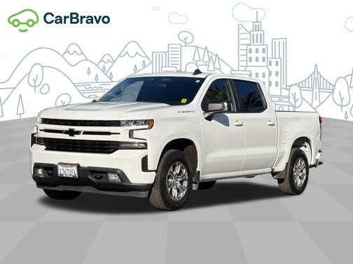 Summit White 2021 Chevrolet Silverado 1500 RST