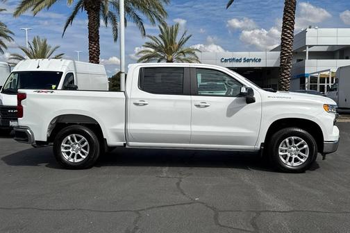 Summit White 2026 Chevrolet Silverado 1500 LT