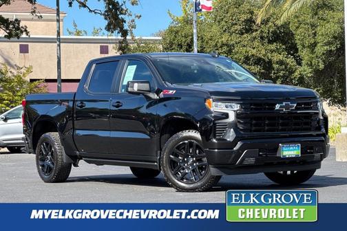 Black 2025 Chevrolet Silverado 1500 RST