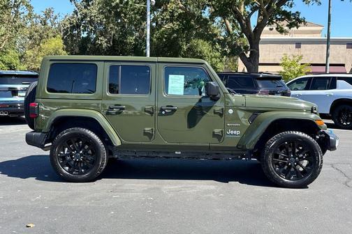 Green Clearcoat 2024 Jeep Wrangler 4xe Sahara