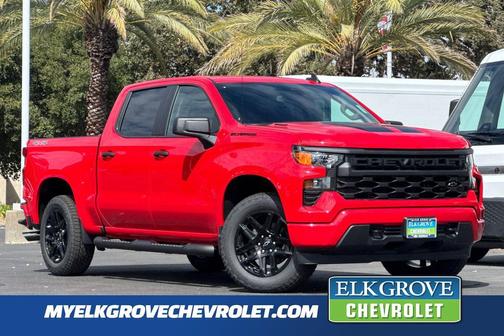 Red 2026 Chevrolet Silverado 1500 Custom