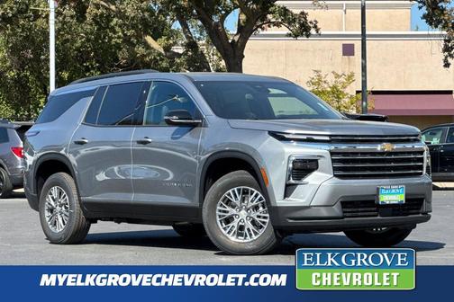 Sterling Gray Metallic 2026 Chevrolet Traverse LT