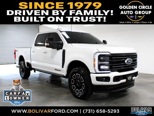 Star White Metallic Tri-Coat 2026 Ford F-250 Platinum