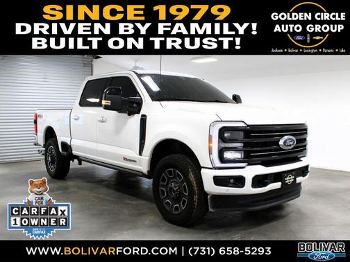 Star White Metallic Tri-Coat 2026 Ford F-250 Platinum