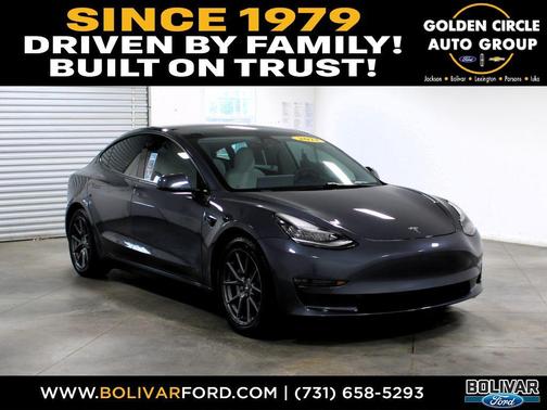 Deep Blue Metallic 2021 Tesla Model 3 Standard Range Plus