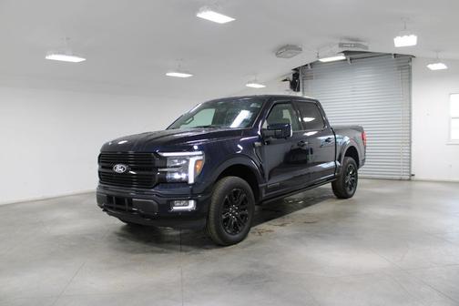 Antimatter Blue Metallic 2025 Ford F-150 Platinum