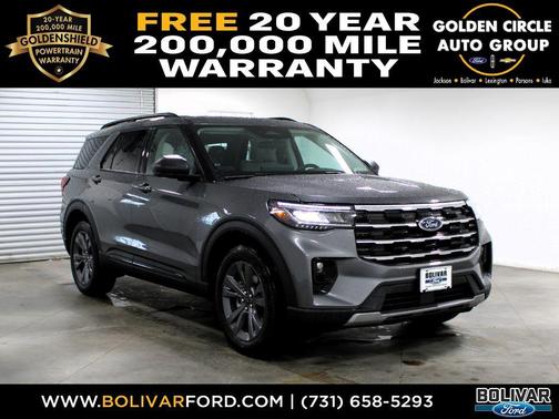 Carbonized Gray Metallic 2026 Ford Explorer Active