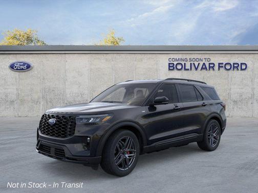 Agate Black Metallic 2026 Ford Explorer ST-Line