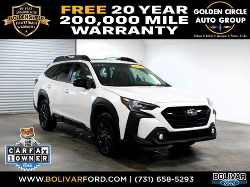 Crystal White Pearl 2025 Subaru Outback Onyx Edition