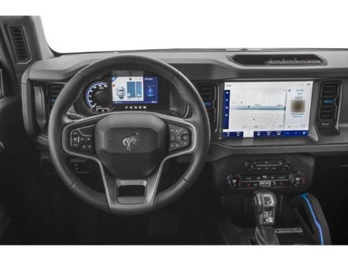 Azure Gray Metallic Tri-Coat 2024 Ford Bronco Black Diamond