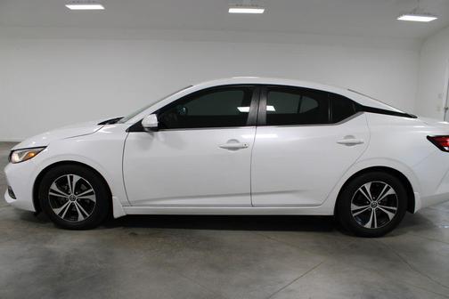 Aspen White Tricoat 2020 Nissan Sentra SV