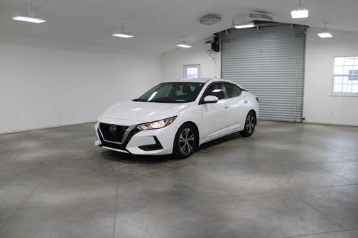 Aspen White Tricoat 2020 Nissan Sentra SV