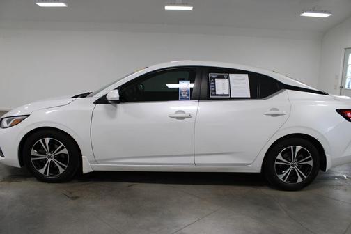 Aspen White Tricoat 2020 Nissan Sentra SV