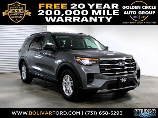 Carbonized Gray Metallic 2026 Ford Explorer Active