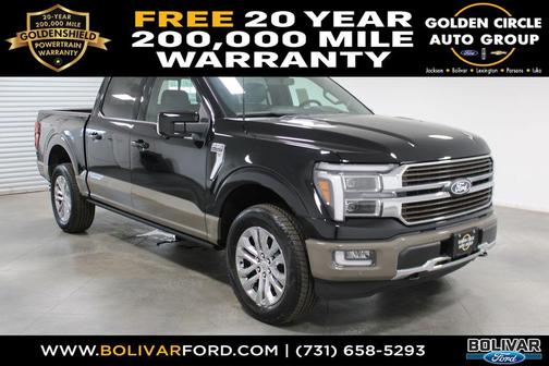 Agate Black Metallic 2026 Ford F-150 King Ranch