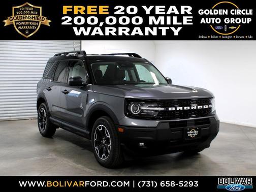 Carbonized Gray Metallic 2026 Ford Bronco Sport Outer Banks