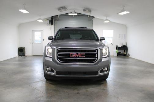 Satin Steel Metallic 2019 GMC Yukon SLT