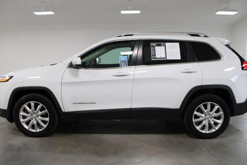 Bright White Clearcoat 2016 Jeep Cherokee Limited