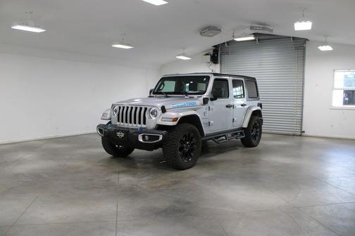 Silver Zynith Clearcoat 2023 Jeep Wrangler Sahara 4xe