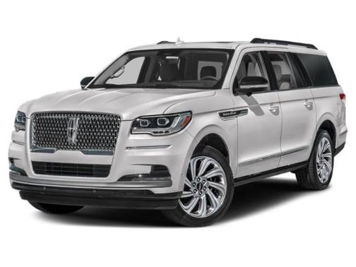 Pristine White Metallic Tri-Coat 2024 Lincoln Navigator L Reserve